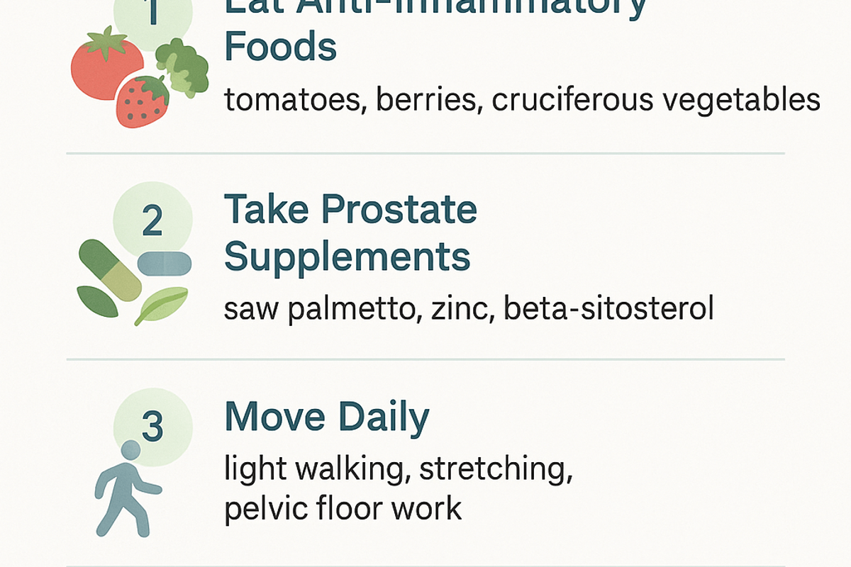 Reduce Prostate Inflammation Naturally
